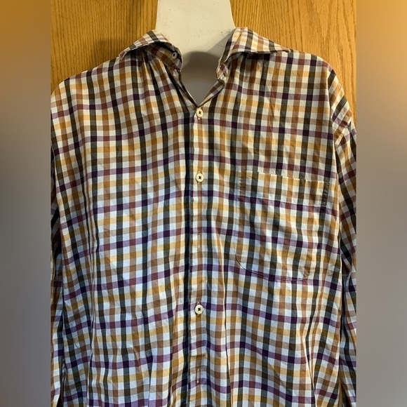 Large men's Peter Millar button down shirt - Picture 3 of 9